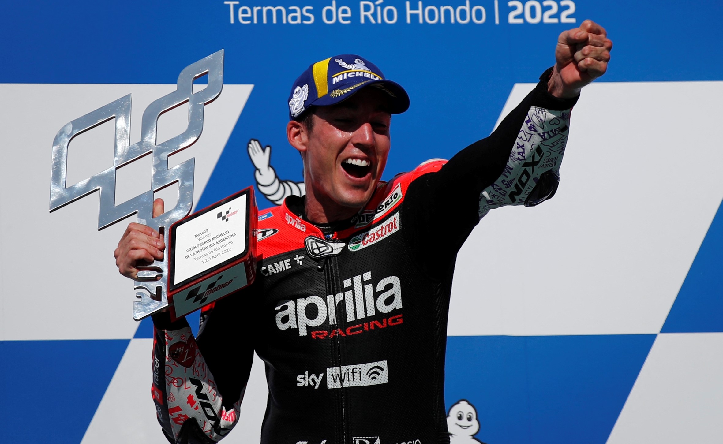 Emotions run high as Aleix Espargaro claims his maiden MotoGP win in Argentina
