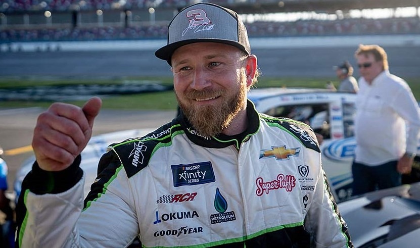 Jeffrey Earnhardt clinches maiden pole at Talladega