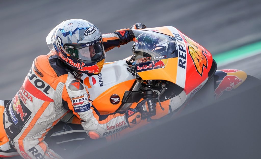 Pol Espargaro leads Honda 1-2
