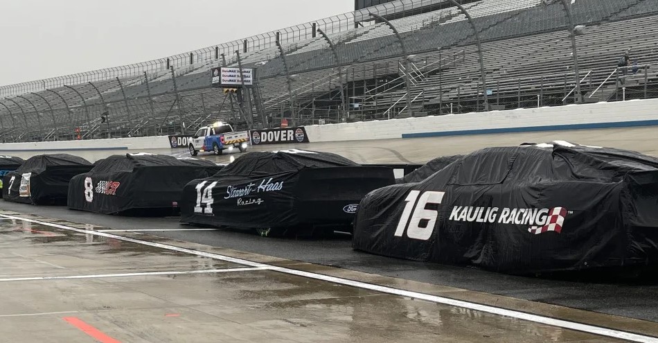 NASCAR postpones Dover Cup race due to poor weather