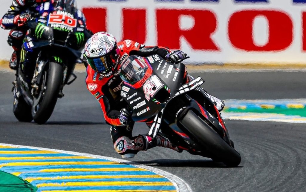 Italian MotoGP,second practice,Aleix Espargaro,Francesco Bagnaia