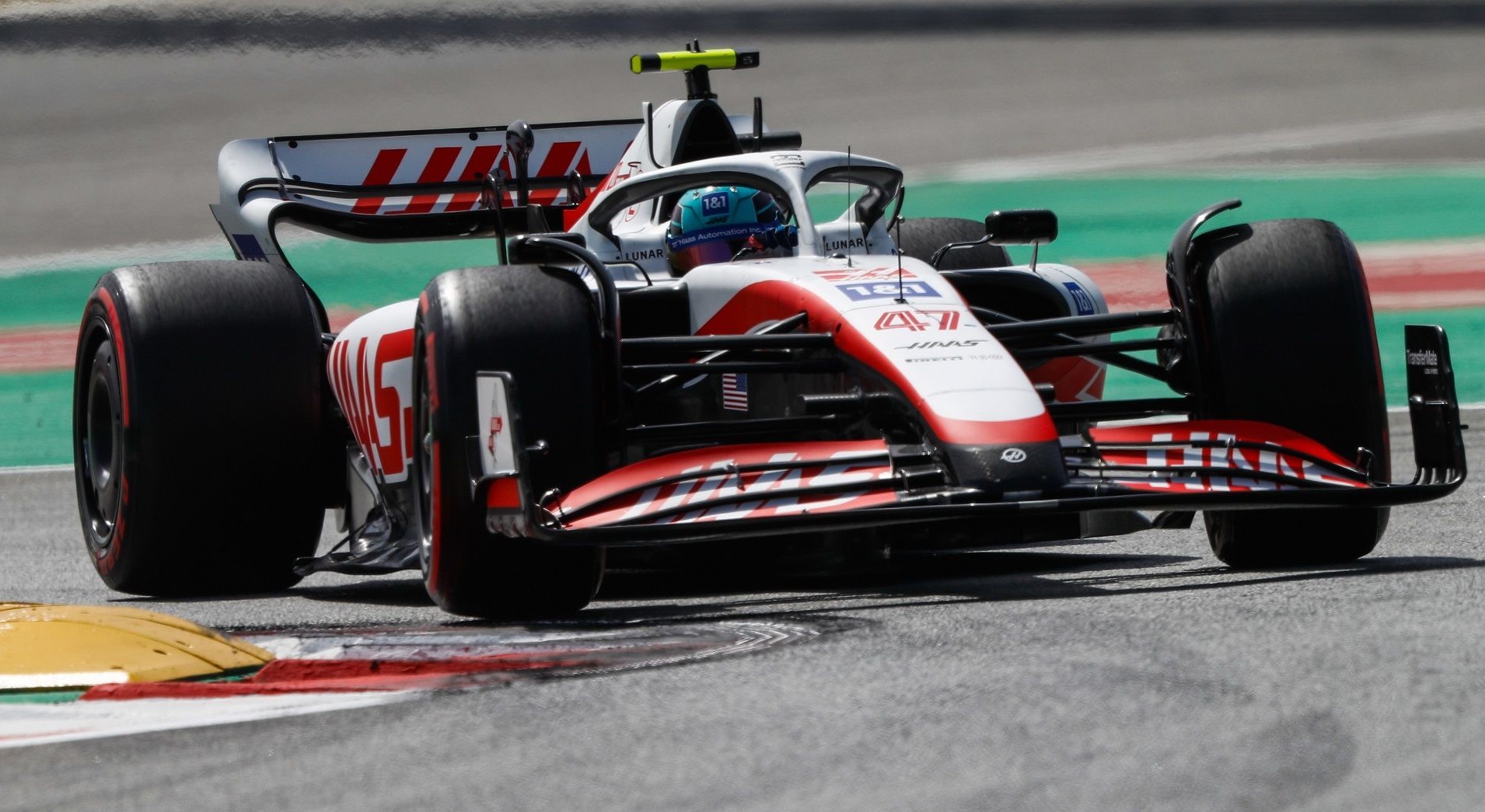 Haas shows a strong performance despite running with no upgrades in Spain