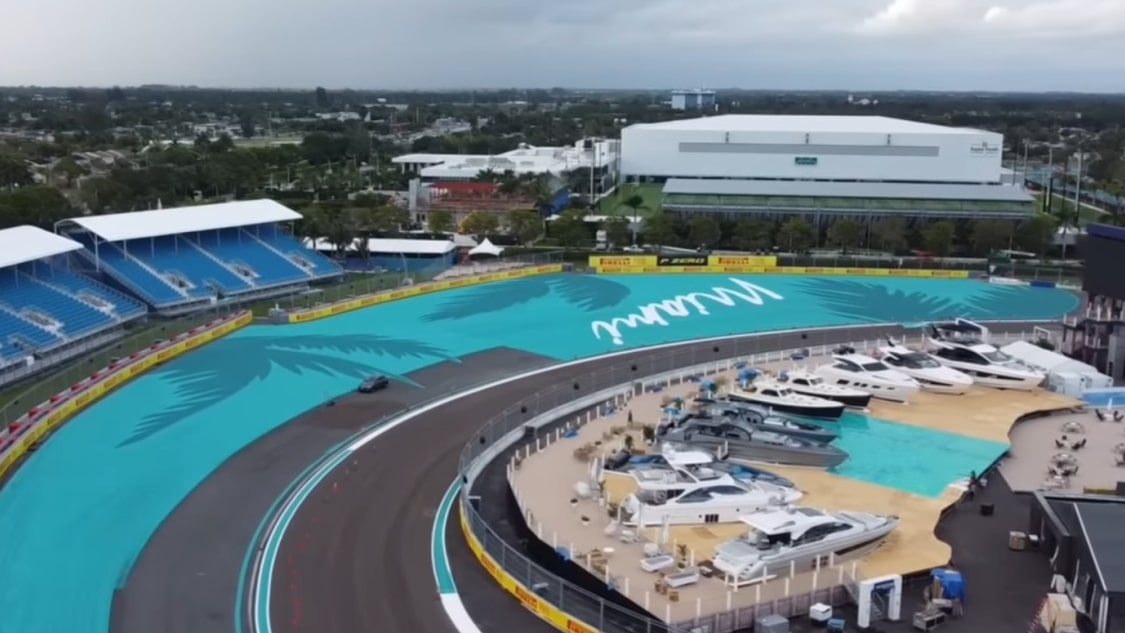 Miami Circuit will feature three DRS zones