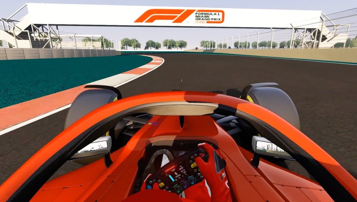 Watch the first onboard tour around Miami Circuit