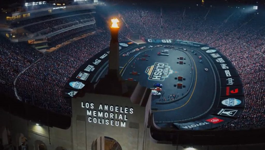 L.A. Coliseum,Busch Light Clash,2023 NASCAR