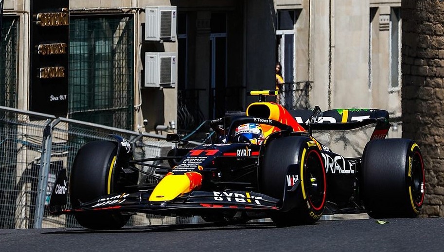 Perez tops the opening practice of Azerbaijan Grand Prix