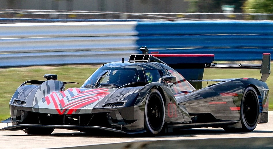 Watch Cadillac's LMDh prototype make track debut at Sebring