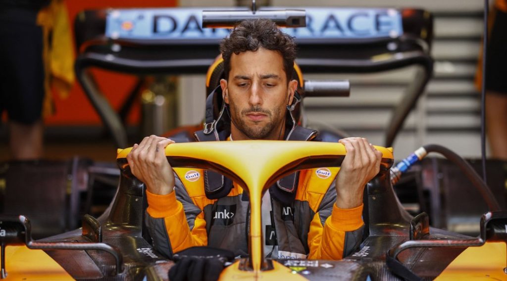 daniel ricciardo looking at a potential return to alpine