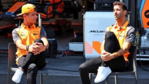 Lando Norris claims this year's McLaren car suits Ricciardo more