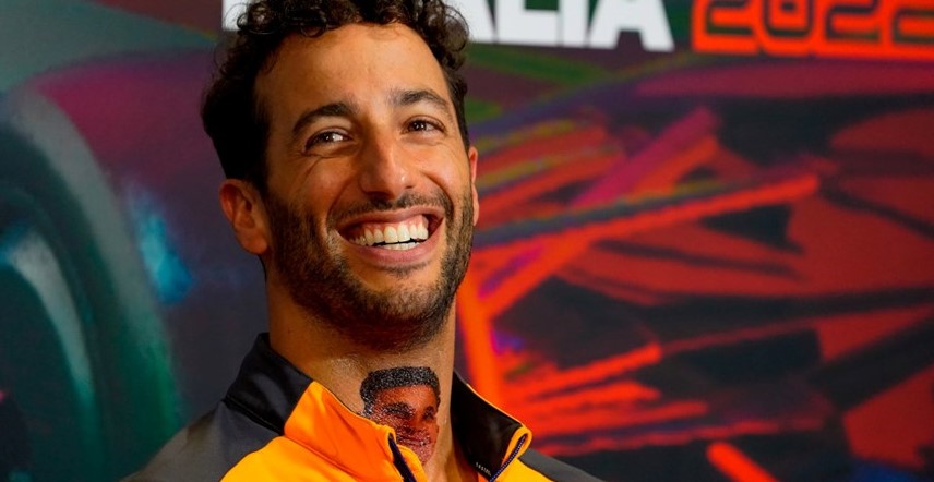 Daniel Ricciardo turns up for Italian GP with a Norris tattoo on the neck