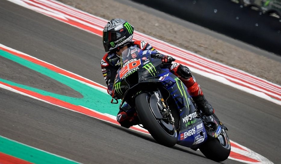 Fabio Quartararo tops the opening practice of San Marino Grand Prix