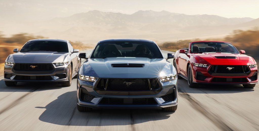 ford reveals seventh-generation mustang, to debut in 2024 cup series