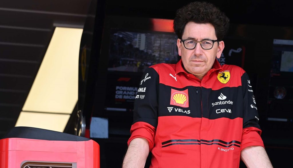 mattia binotto rubbishes claims that technical directives caused a drop in ferrari’s speed