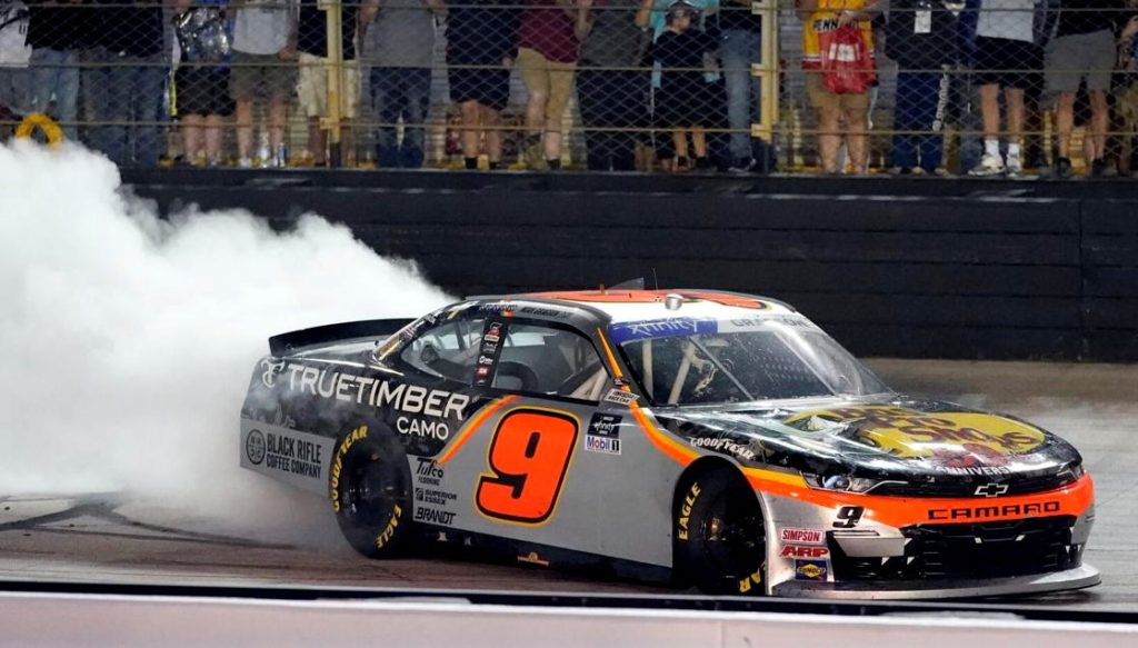noah gragson takes third consecutive xfinity win at bristol
