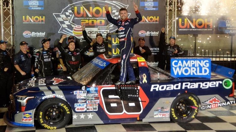 Ty Majeski wins Truck Series race at Bristol