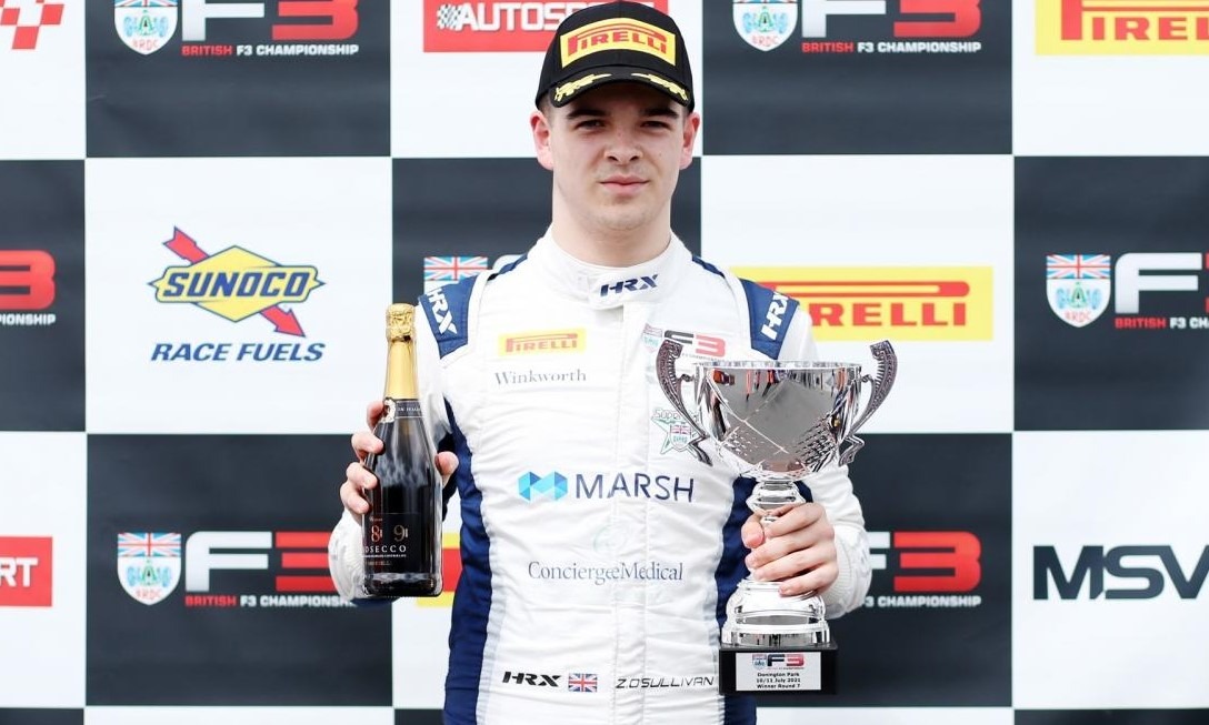 Aston Martin gives Williams junior driver Zak O'Sullivan F1 test outing