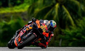 Brad Binder tops the opening practice of Malaysian Grand Prix