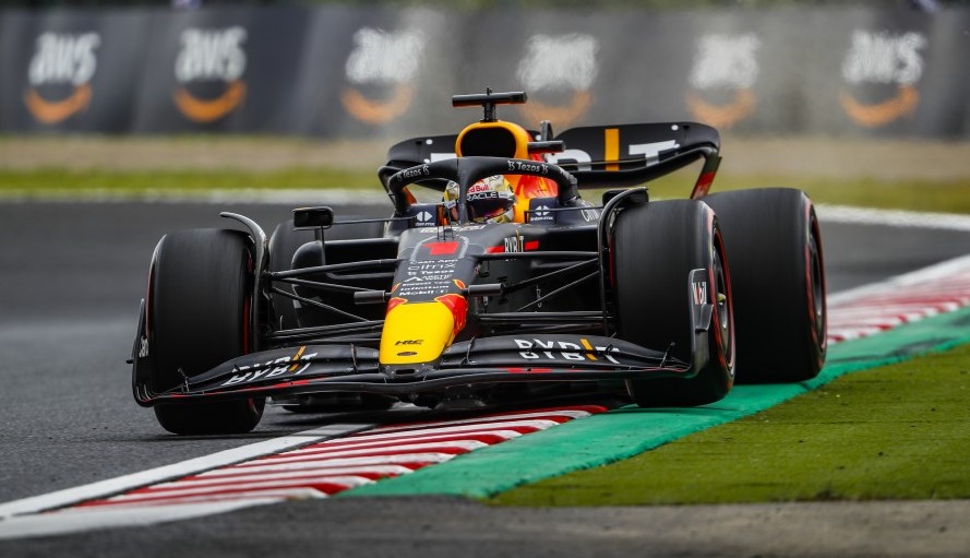 Max Verstappen tops the final practice for the Japanese Grand Prix