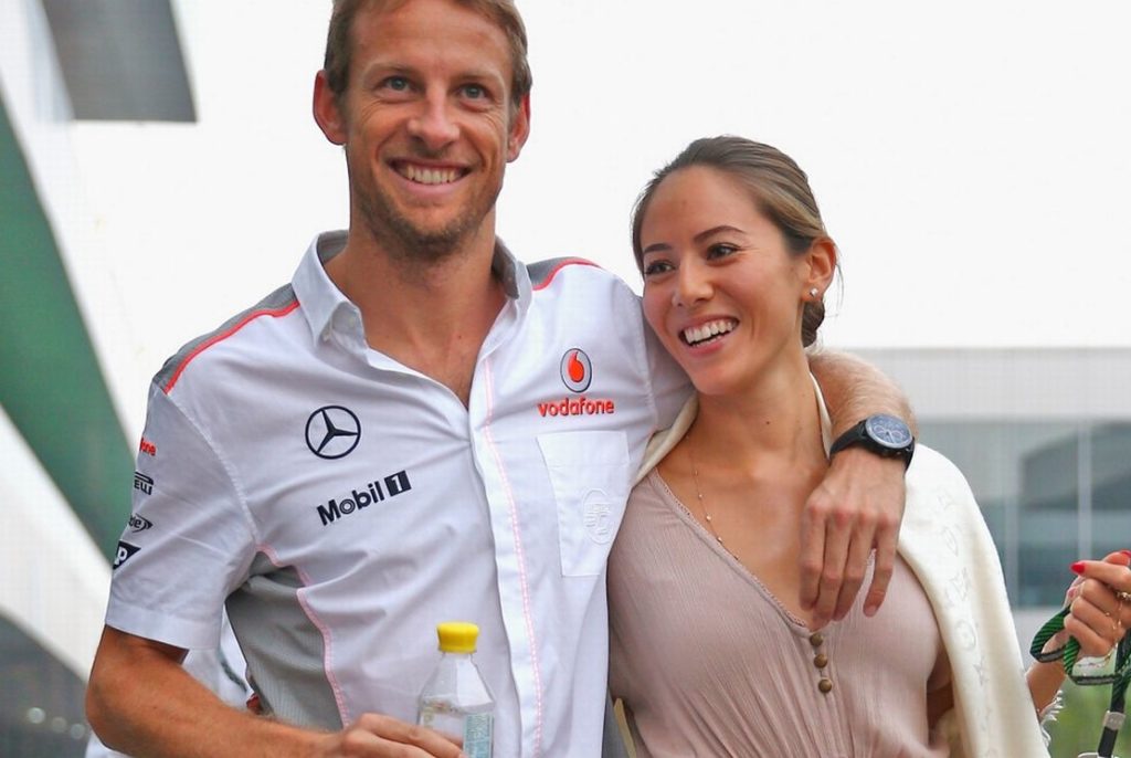 Jenson Button's ex-wife,Jessica Michibata
