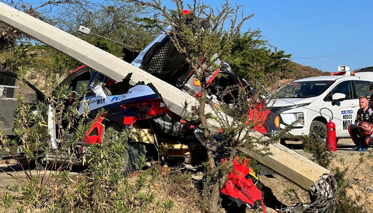 Lappi crashes out of Rally Mexico lead