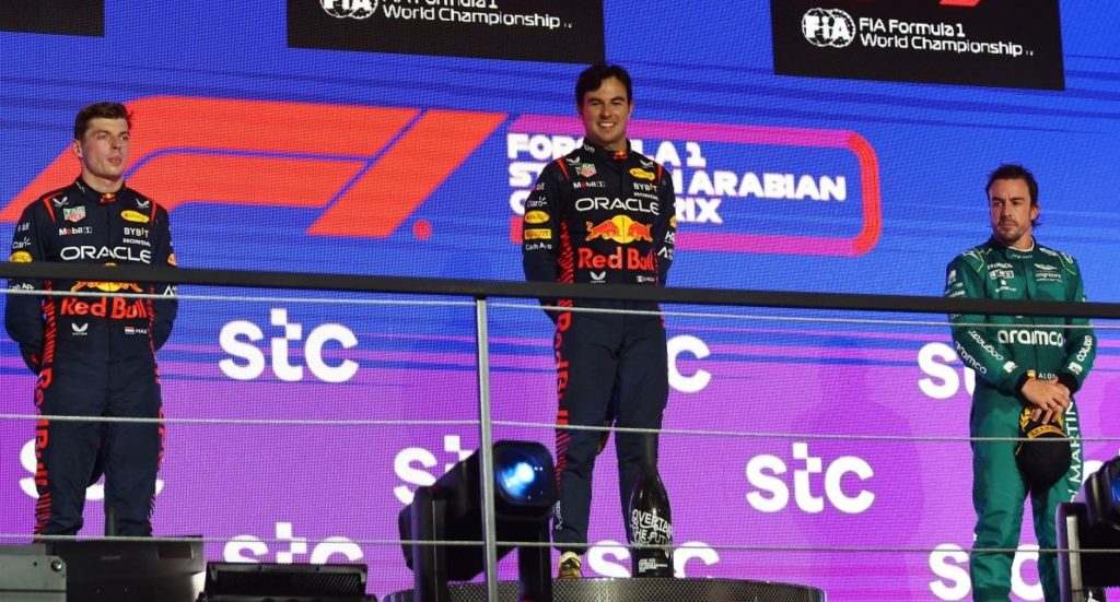 Saudi Arabian Grand Prix,Sergio Perez,Max Verstappen,Fernando Alonso