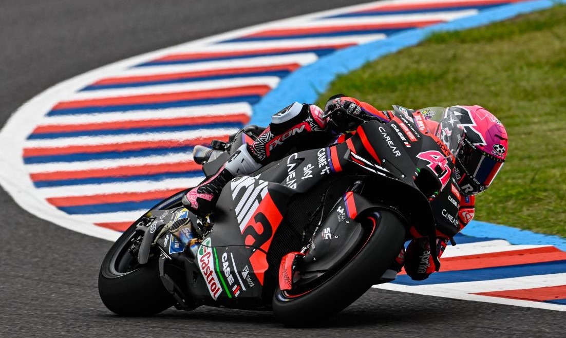 Aprilia dominates as Espargaro tops Argentina MotoGP FP2