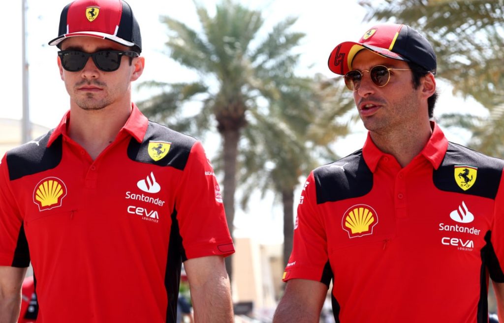 Leclerc and Sainz,heated exchange,Australian Grand Prix,qualifying