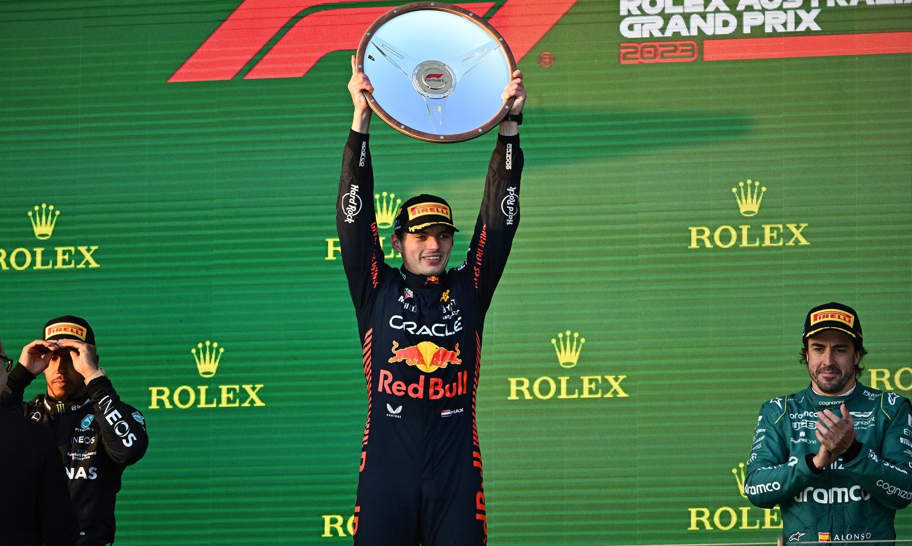Verstappen wins chaotic Australian GP, Hamilton second