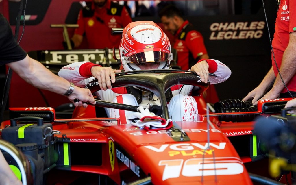 Charles Leclerc,Ferrari,communication error