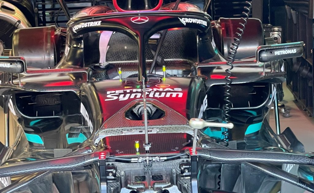 Mercedes,revised sidepod