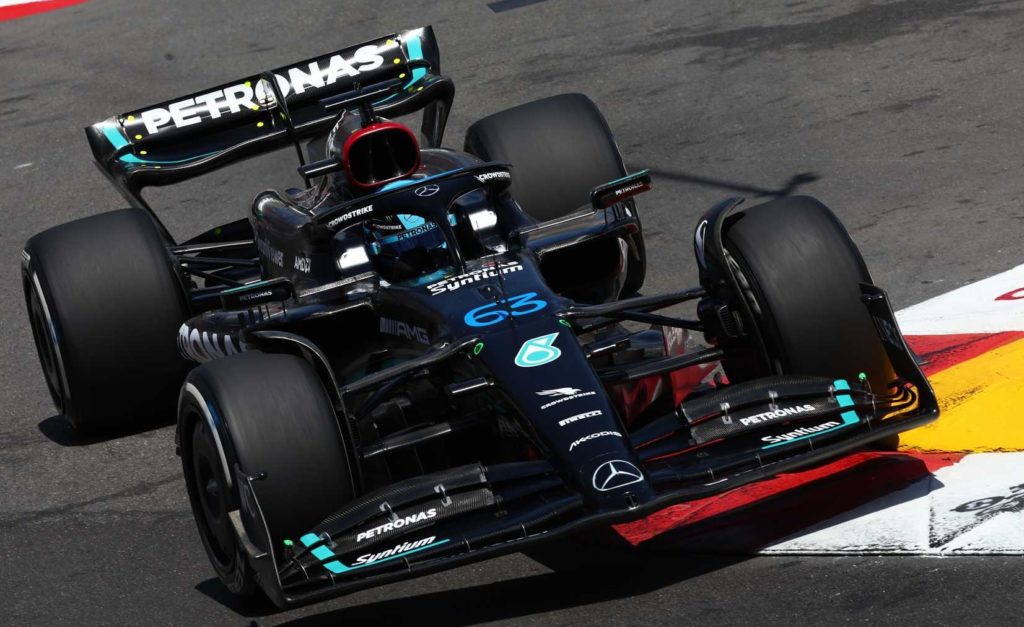 Mercedes upgrades,Monaco,Russell