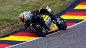 Bezzecchi dominates chaotic second practice at Sachsenring