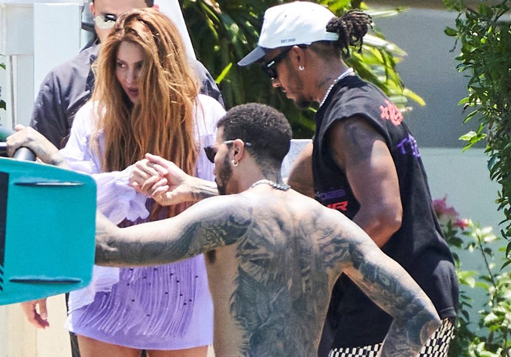 Lewis Hamilton,Shakira