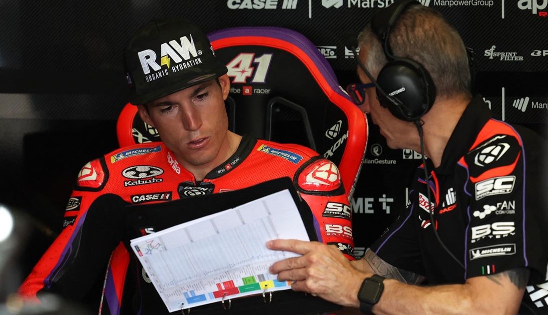 Espargaro suffered heel injury after cycling accident