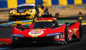Ferrari dominates Le Mans Hyperpole locking out the front row