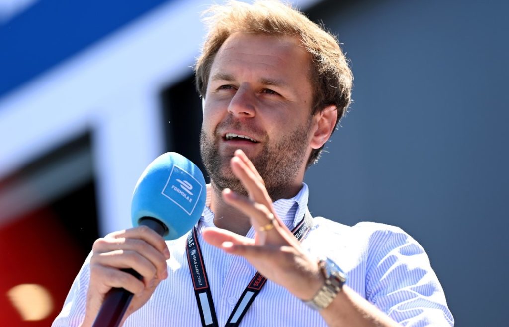 Formula E commentator,Jack Nicholls