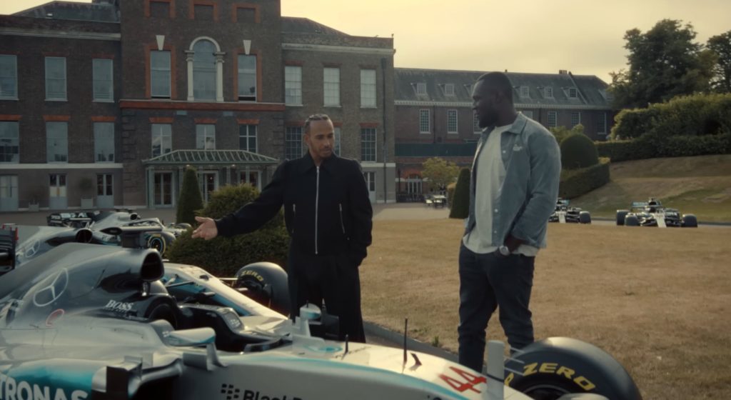 Lewis Hamilton,Stormzy's latest music video
