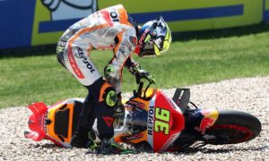 Joan Mir withdraws from Italian MotoGP after injury