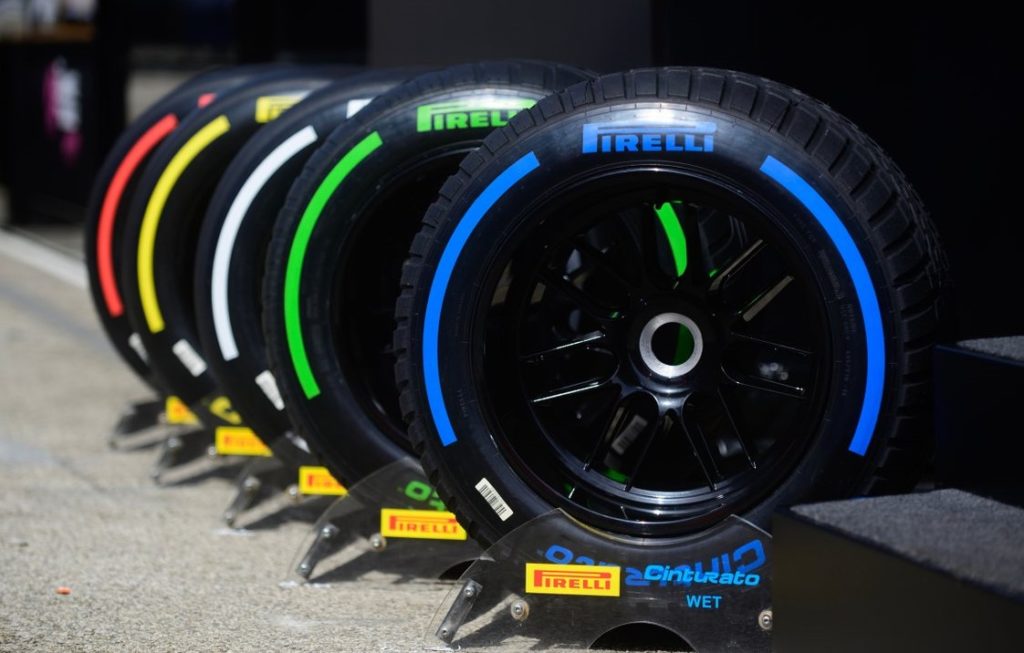 Pirelli tyre compounds,Formula 1