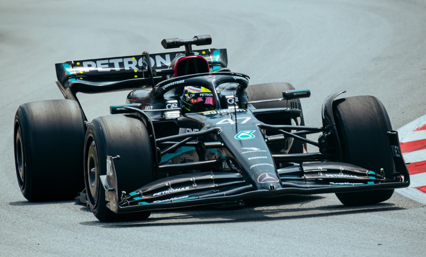 Schumacher impressed with Mercedes W14 after debut