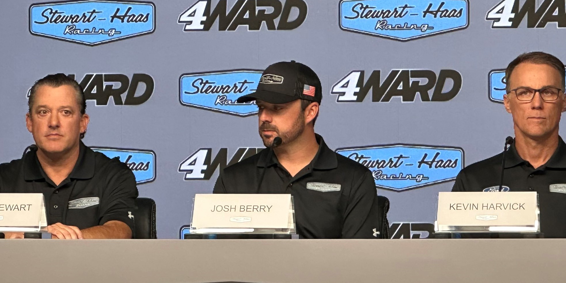 Stewart Haas Racing confirms Berry to replace Harvick for 2024
