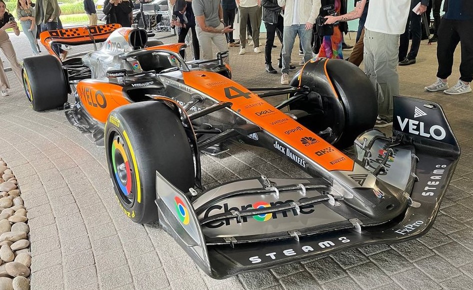 McLaren reveals one off Chrome livery for British Grand