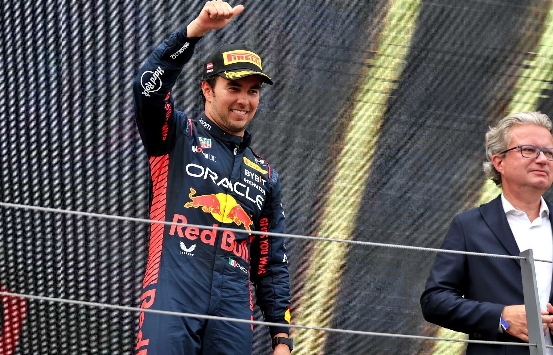 Perez claims a podium finish despite being unwell