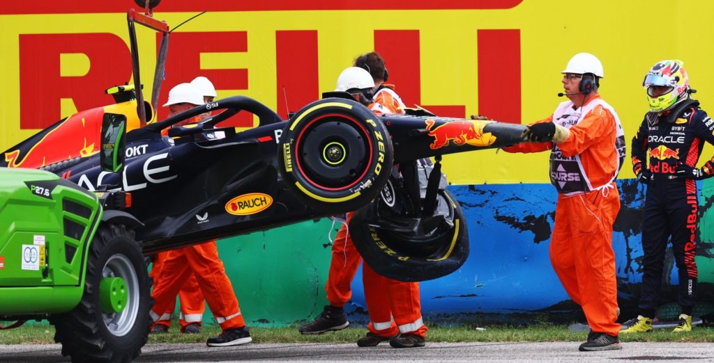 Sergio Perez's crash,Hungarian Grand Prix,Red Bull