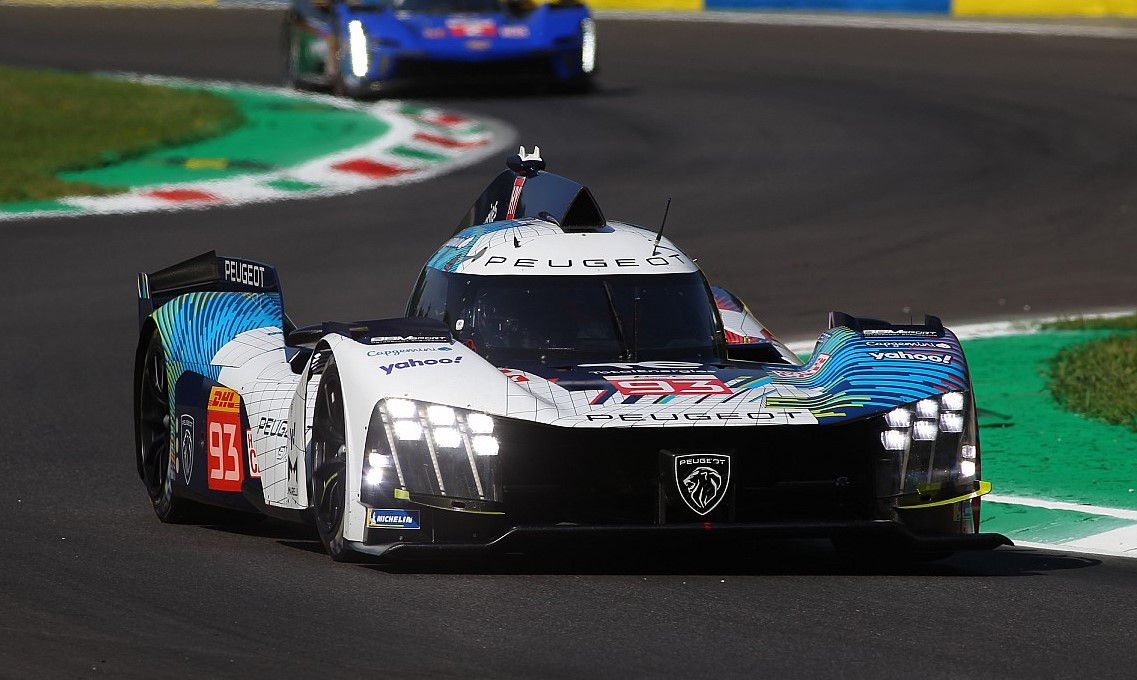 Peugeot tops the final practice session in Monza