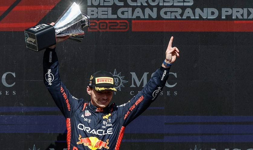 Verstappen extends winning streak after winning the Belgian Grand