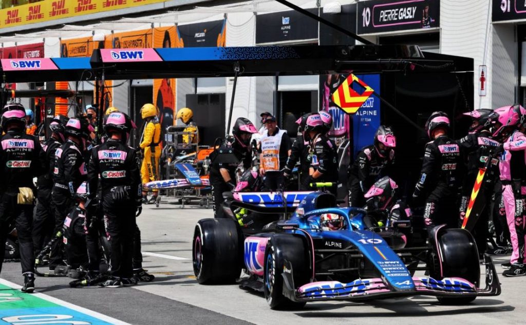 Alpine,leave Formula 1
