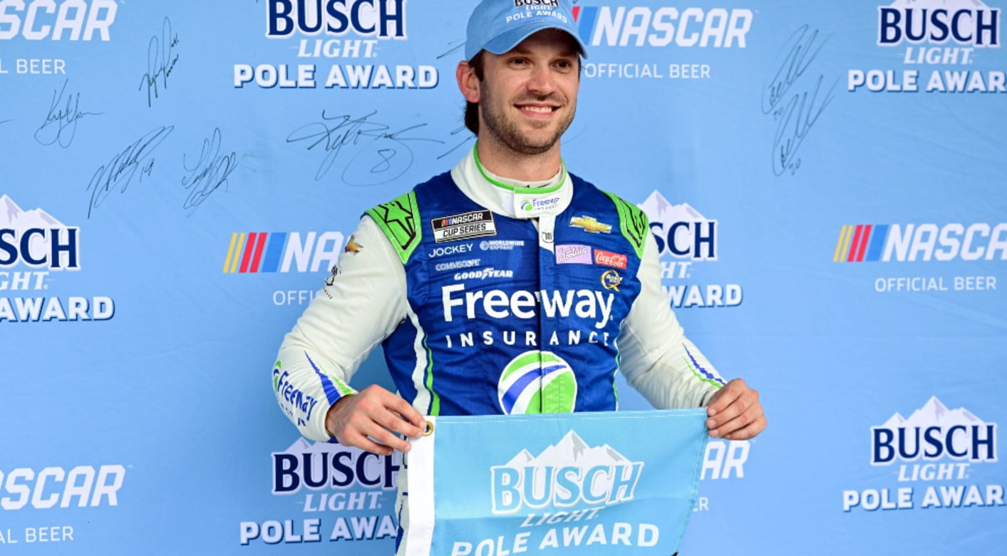 Daniel Suarez secures pole at the Brickyard