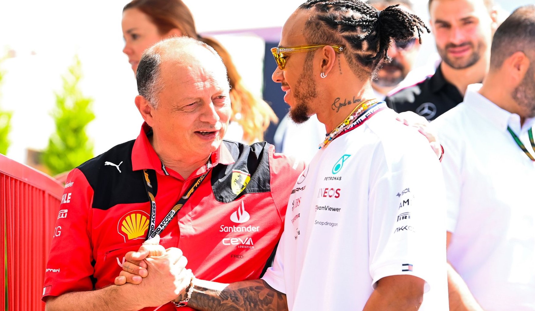 Ferrari boss reveals Lewis Hamilton talks