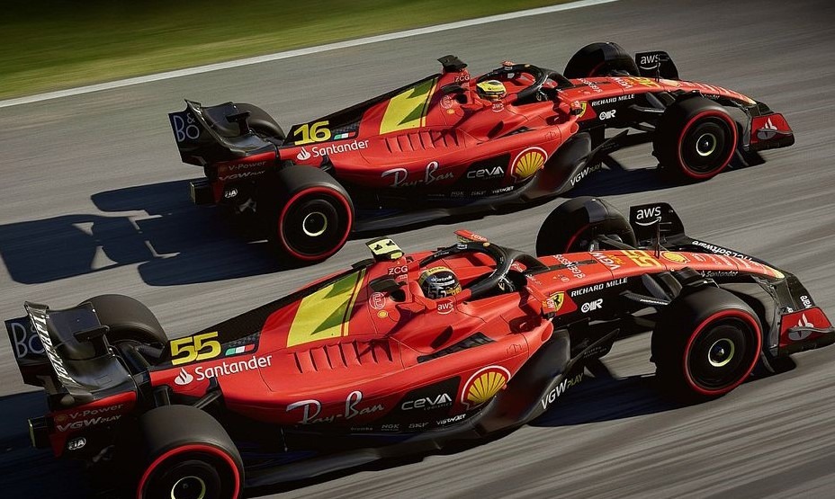Ferrari's Italian Grand Prix livery,F1 23